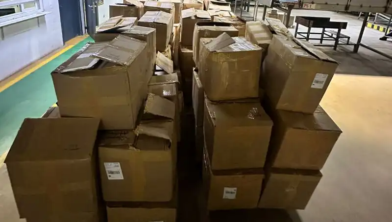 Kargo Şirketi Deposunda Sıra Dışı Kaçak Tütün Operasyonu