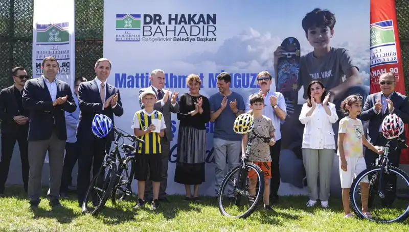 Bahçelievler'de Gençler İçin Yılın En Heyecan Verici Projesi: Mattia Ahmet Minguzzi Skate Parkı Açıldı