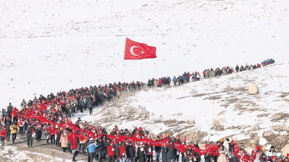 Sarıkamış Harekâtı’nın 110. Yılı Anma Yürüyüşü Gerçekleştirildi