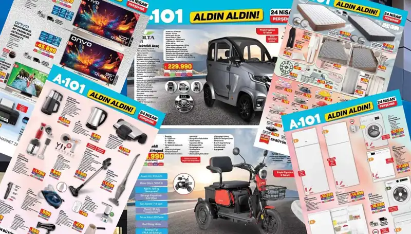 A101’de Perde, Halı ve Elektronik Mutfak Ürünleri Şoku!